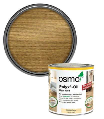 Osmo Polyx Hard Wax Oil - Clear - Semi-Matt - 750ml