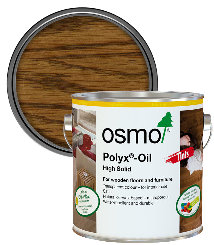 Osmo Polyx Hard Wax Oil Tints - Amber - 2.5 Litre