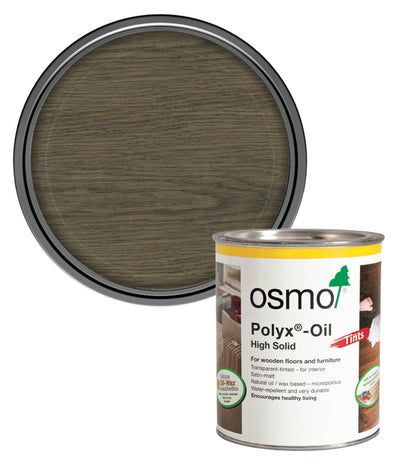 Osmo Polyx Hard Wax Oil Tints - Graphite - 750ml