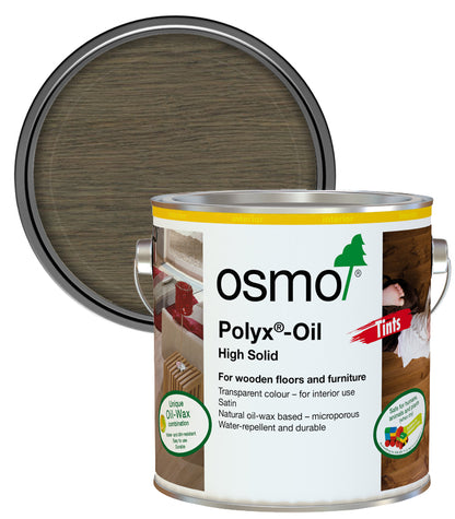 Osmo Polyx Hard Wax Oil Tints - Graphite - 2.5 Litre