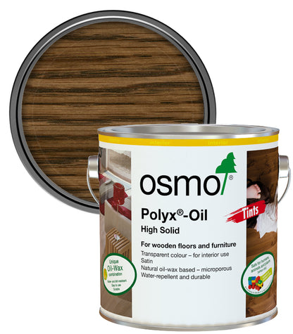 Osmo Polyx Hard Wax Oil Tints - Terra (Dark Oak) - 2.5 Litre