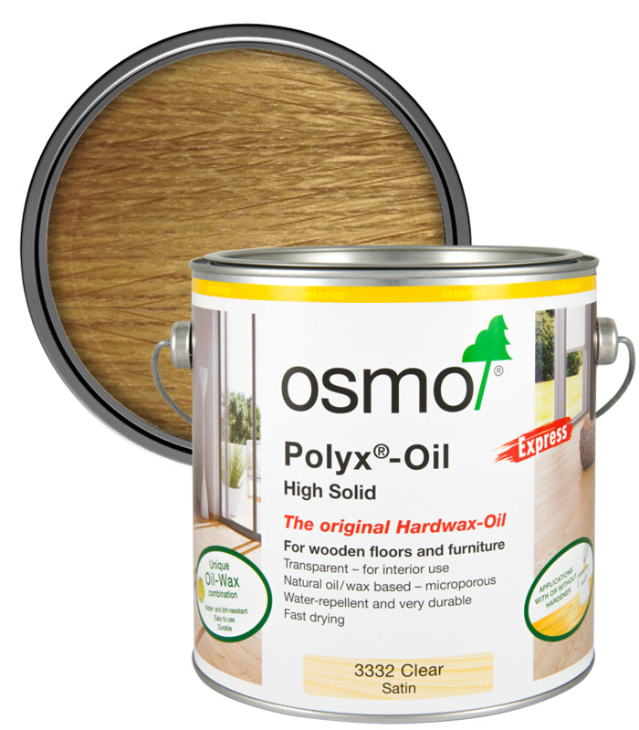 Osmo Polyx Oil Express - Clear - Satin - 2.5L
