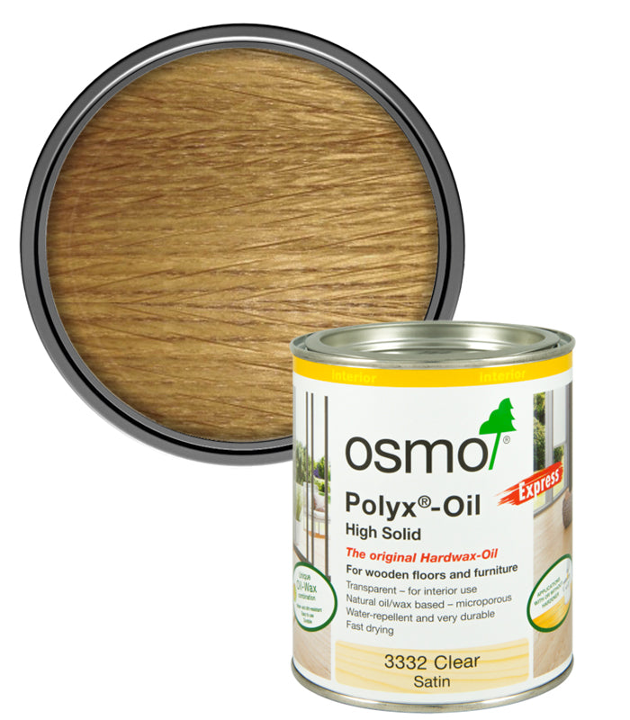 Osmo Polyx Oil Express - Clear - Satin - 750ml