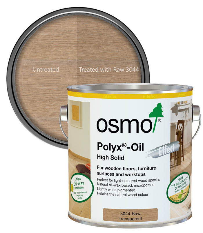 Osmo Polyx Oil Natural Transparent - Raw - 2.5 Litre