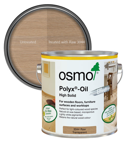 Osmo Polyx Oil Natural Transparent - Raw - 2.5 Litre