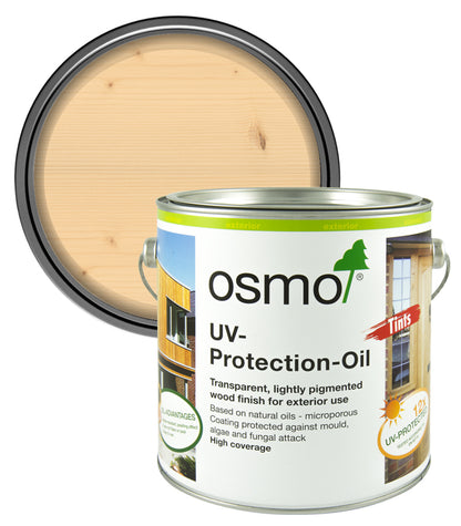 Osmo UV Protection Oil Tints - With Film Protection - Spruce - 2.5 Litre