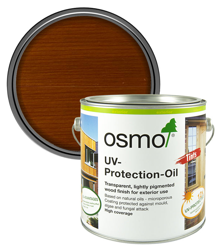 Osmo UV Protection Oil Tints - With Film Protection - Cedar - 2.5 Litre
