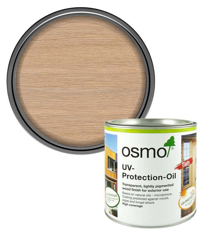 Osmo UV Protection Oil Tints - With Film Protection - Natural Matt - 750ml
