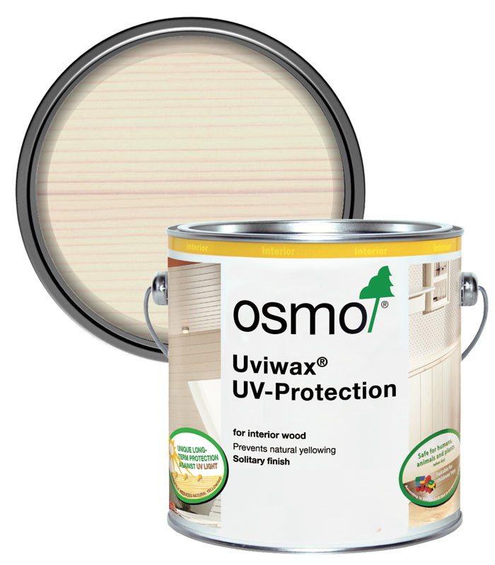 Osmo Uviwax Non Yellowing UV Protection - White - Transparent - 2.5L