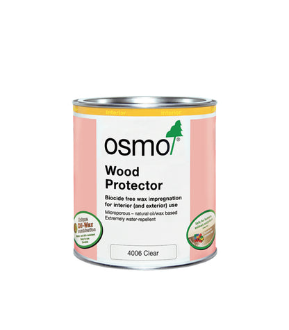 Osmo Wood Protector Interior and Exterior Protection - Clear - 750ml