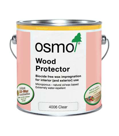 Osmo Wood Protector Interior and Exterior Protection - Clear - 2.5 Litre