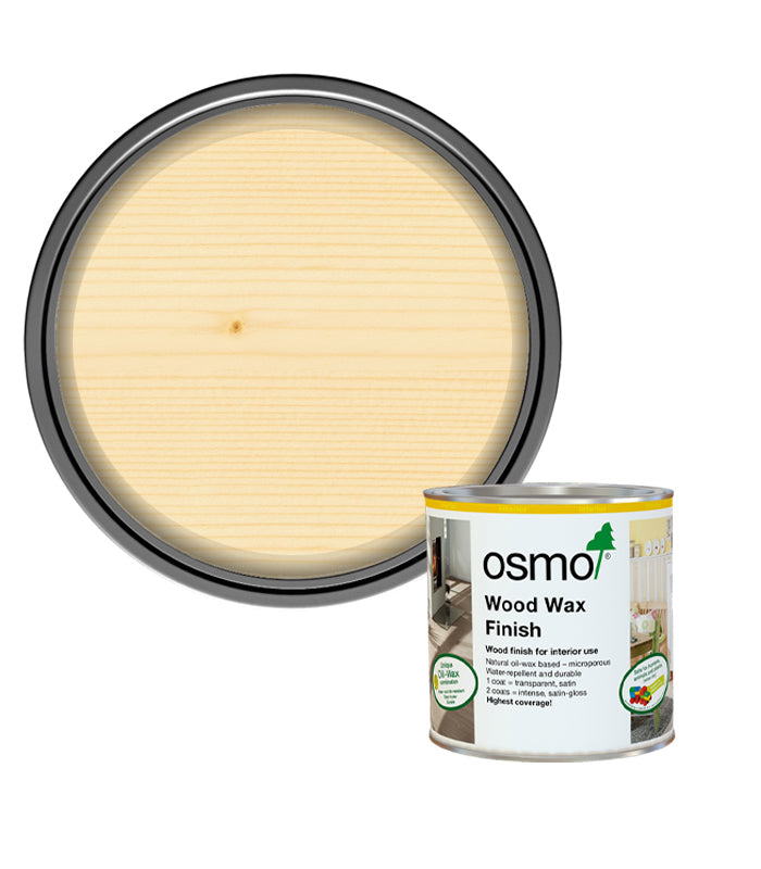 Osmo Wood Wax Finish - Clear - 375ml