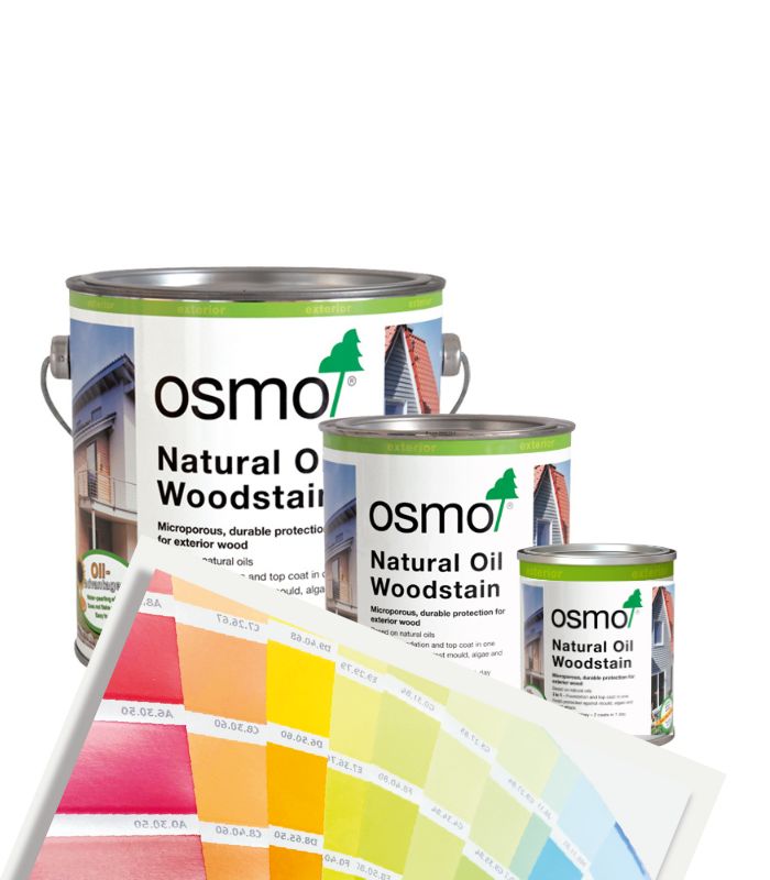 Osmo Natural Oil Woodstain - Tinted Colour Match