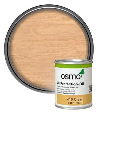 Osmo UV Protection Oil - Clear - Without active Ingredients - Satin - 125ml