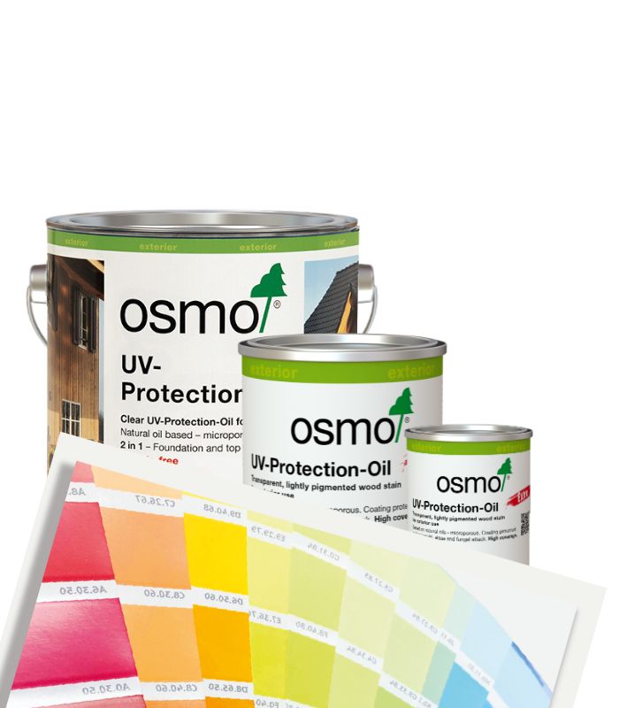 Osmo UV Protection Oil Extra Satin - Tinted Colour Match