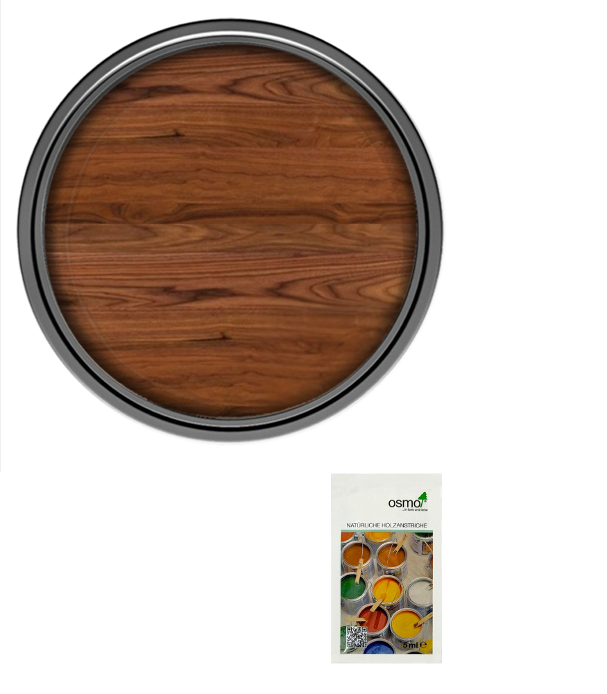 Osmo Wood Wax Finish - Clear Extra Thin - Satin - Sample 5ml