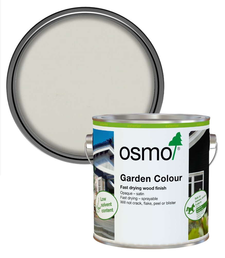 Osmo Garden Colour Satin - Light Grey (RAL 7035) - 2.5L