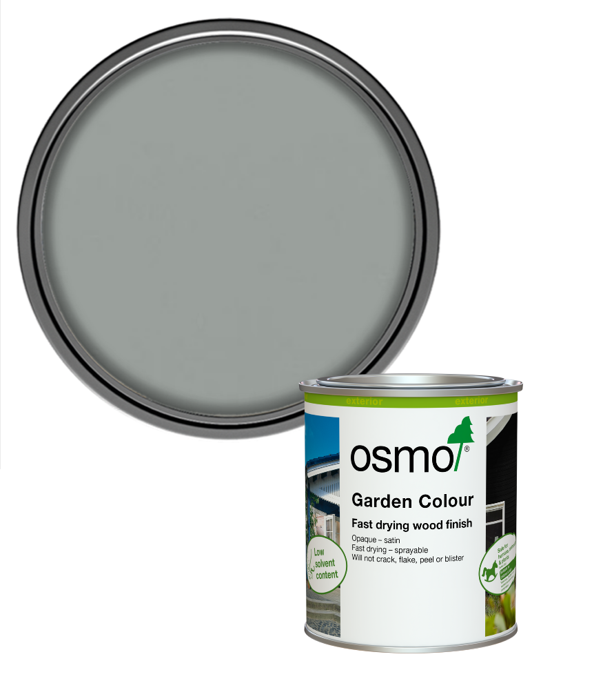 Osmo Garden Colour Satin - Traffic Grey (RAL 7042) - 750ml
