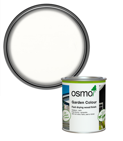 Osmo Garden Colour Satin - Pure White (RAL 9010) - 750ml