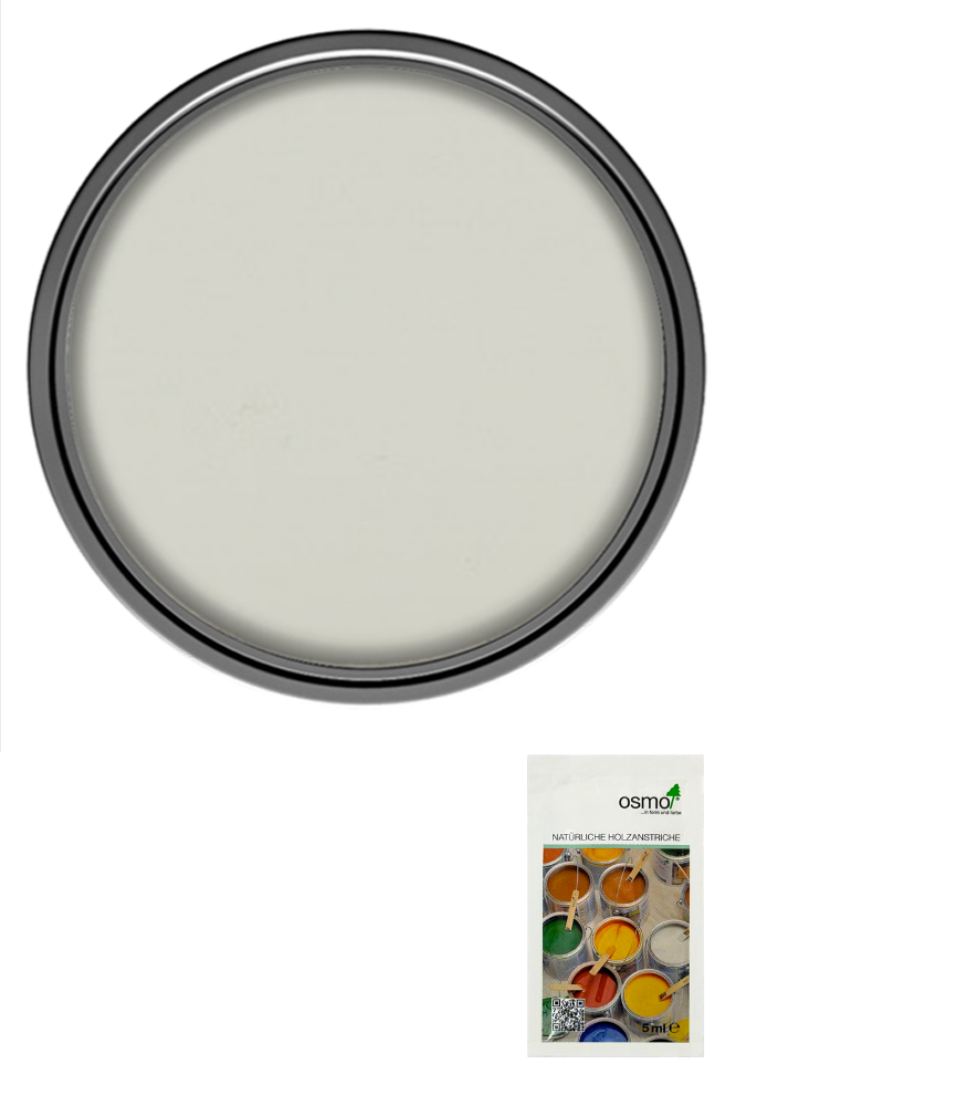 Osmo Garden Colour Satin - Light Grey (RAL 7035) - Sample 5ml