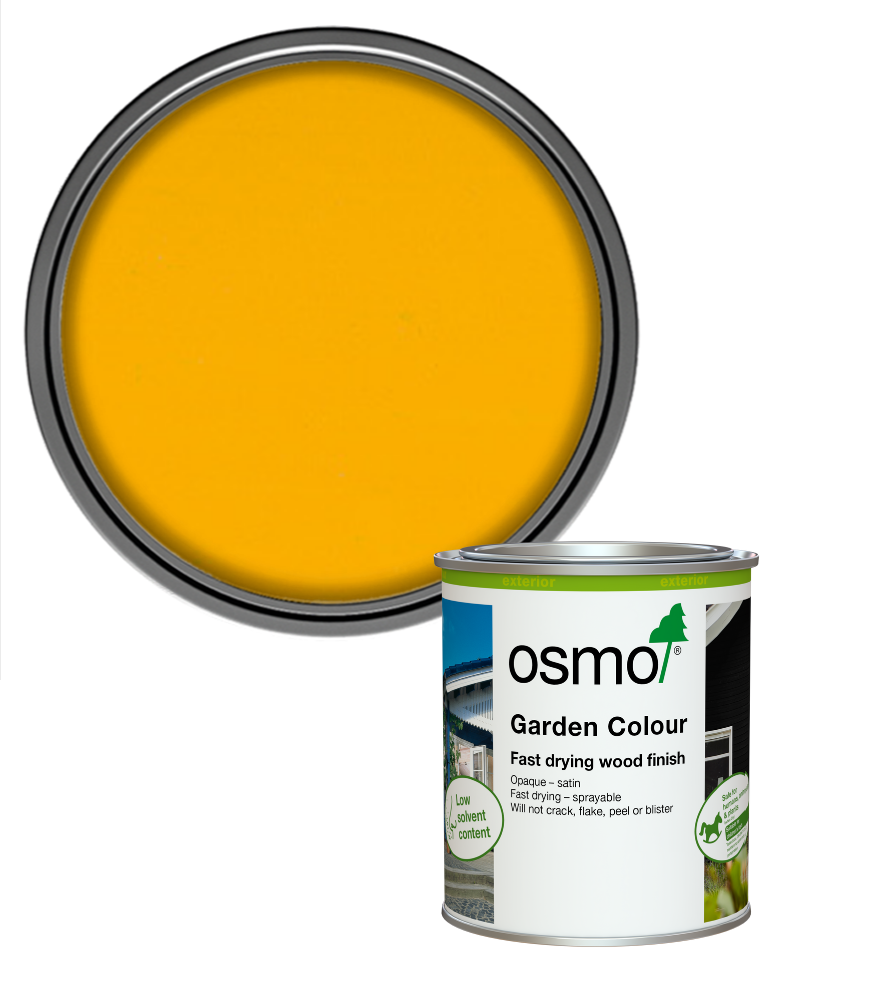 Osmo Garden Colour Satin - Signal Yellow (RAL 1003) - 750ml
