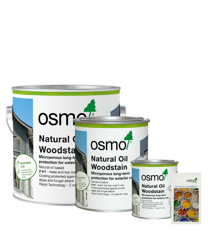 Osmo Natural Oil Woodstain Effect