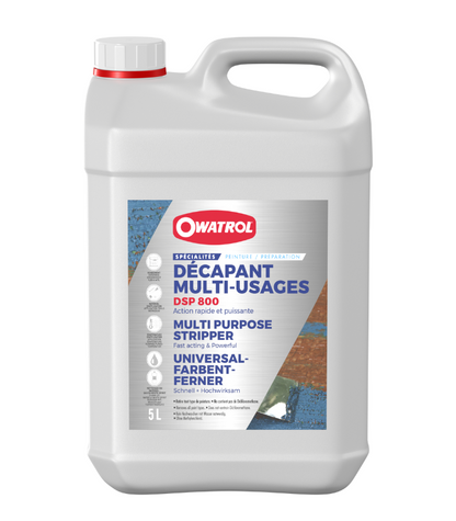 Owatrol DSP 800 Universal Paint Stripper - 5 Litre