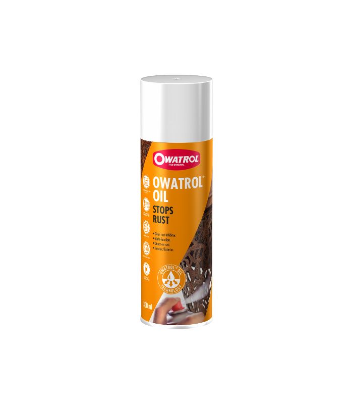 Owatrol Oil Colourless Multi-Purpose Rust Inhibitor - 300ml Aerosol