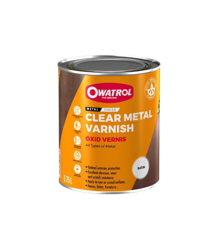 Owatrol Oxid Vernis Clear Protective Varnish - Satin - 750ml