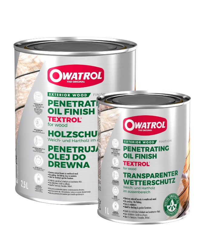 Owatrol Textrol Penetrating Wood Oil - Clear