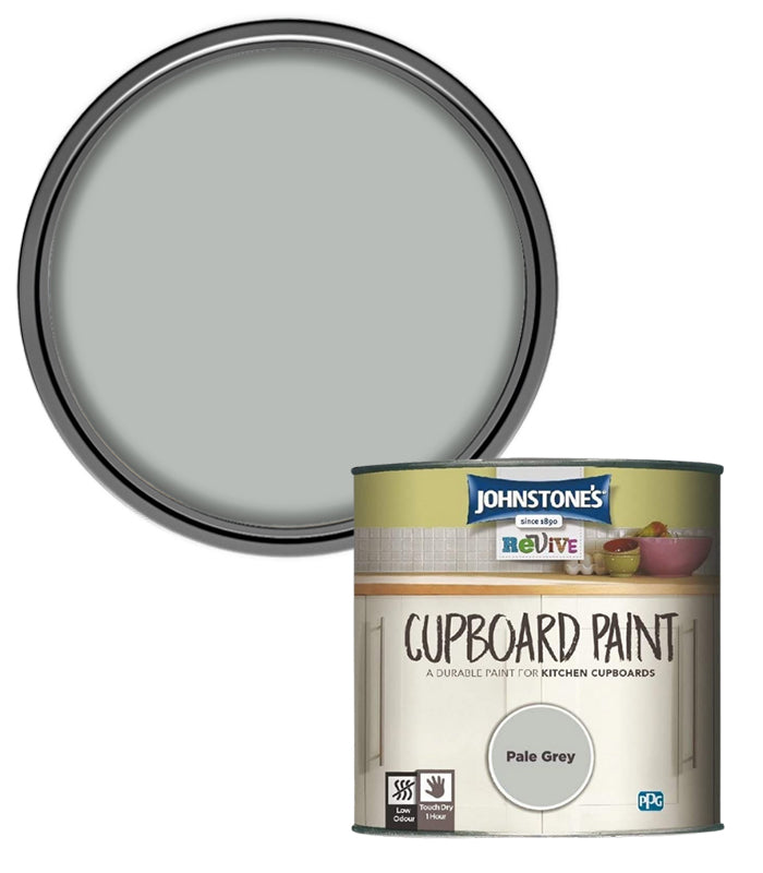 Johnstones Revive Cupboard Paint for MDF & Melamine - Pale Grey - 750ml