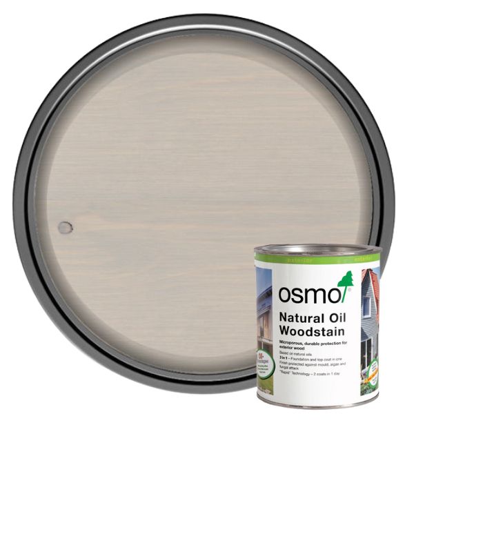 Osmo Natural Oil Woodstain - Pearl Grey - 125ml