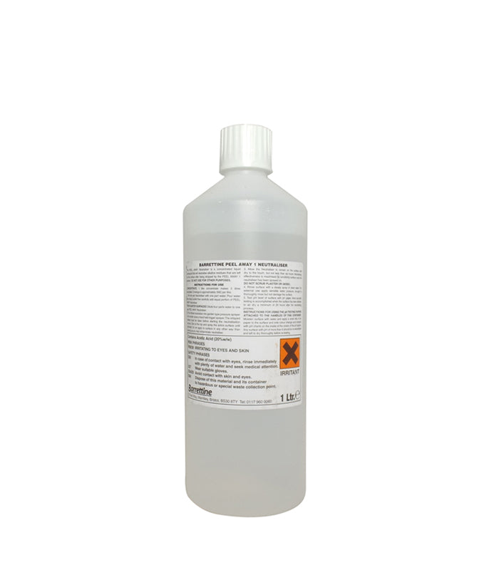 Peelaway 1 Neutraliser - Neutralise alkaline surface residues - 1 Litre