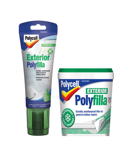 Polycell Polyfilla Multi Purpose Exterior Filler - Ready Mixed Tube or Tub