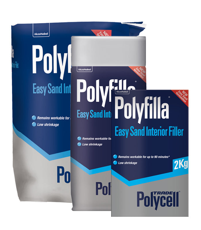 Polycell Trade Easy Sand Interior Polyfilla – Next Day Paint