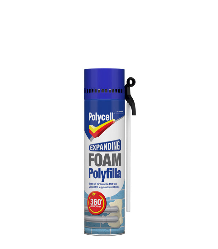 Polycell Polyfilla Expanding Foam – Next Day Paint