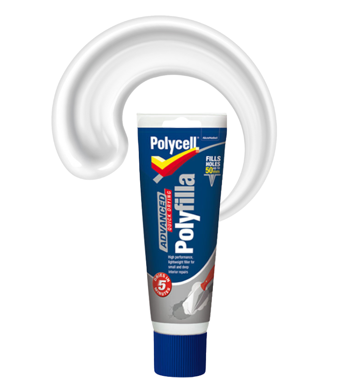 Polycell Advanced Polyfilla Filler - Ready Mixed Tube - 200ml