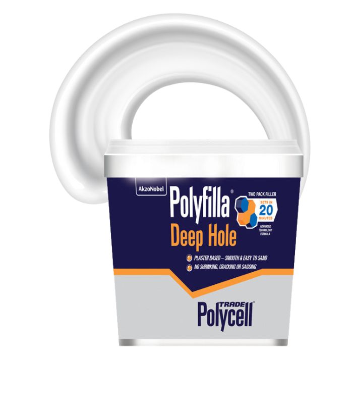 Polycell Trade Polyfilla Deep Hole Filler - 1Kg
