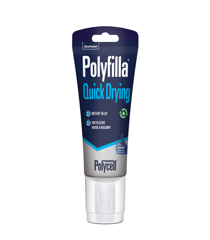 Polycell Trade Quick Drying Filler - Ready Mixed Tube - 330g