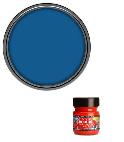 Polyvine - Acrylic Enamel Paint - 20ml - Baltic Blue