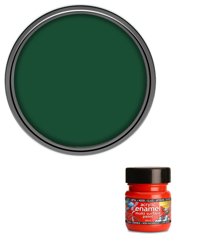 Polyvine - Acrylic Enamel Paint - 20ml - Brunswick Green