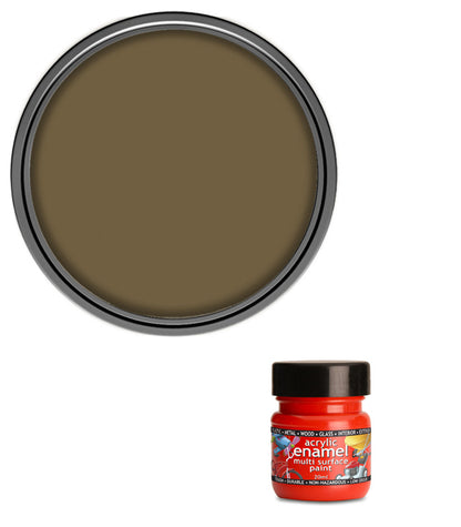 Polyvine - Acrylic Enamel Paint - 20ml - Metallic Copper