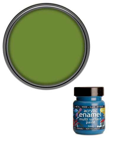 Polyvine - Acrylic Enamel Paint - 50ml - Lime