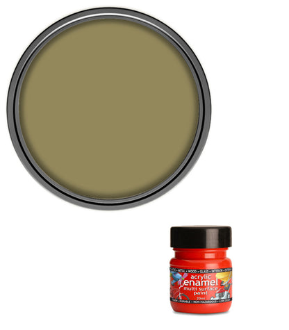 Polyvine - Acrylic Enamel Paint - 20ml - Metallic (Bright) Gold