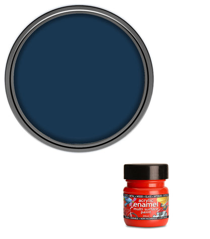 Polyvine - Acrylic Enamel Paint - 20ml - Midnight Blue