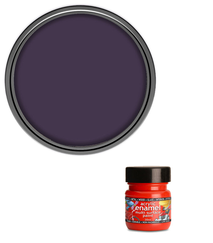 Polyvine - Acrylic Enamel Paint - 20ml - Purple