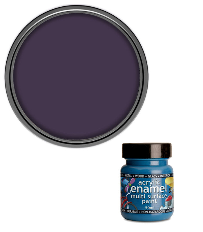 Polyvine - Acrylic Enamel Paint - 50ml - Purple