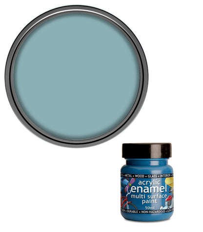 Polyvine - Acrylic Enamel Paint - 50ml - Sea Blue