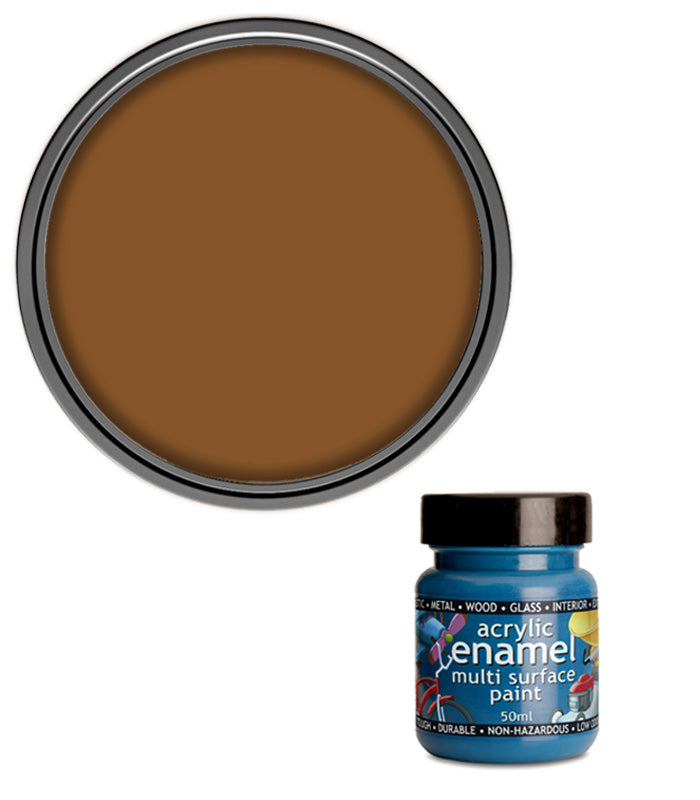 Polyvine - Acrylic Enamel Paint - 50ml - Tan