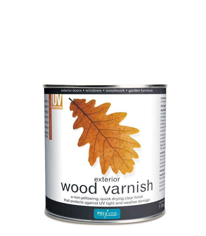 Polyvine - Exterior Wood Varnish - Dead Flat - 1 Litre